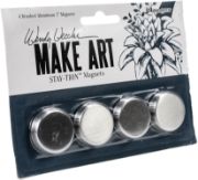 Picture of Wendy Vecchi MAKE ART Stay-tion 1" Magnets 4/Pkg  
