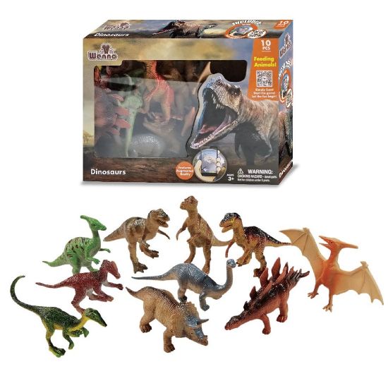 Picture of Wenno Animal Play Set-Dinosaurs