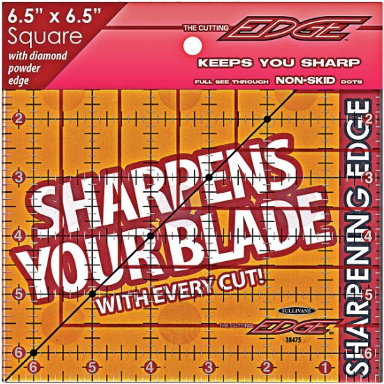 Picture of The Cutting EDGE Clear Ruler 6-1/2"X6-1/2"