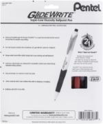 Picture of Pentel GlideWrite Ballpoint Pen 1.0mm 14/Pkg-Assorted Colors