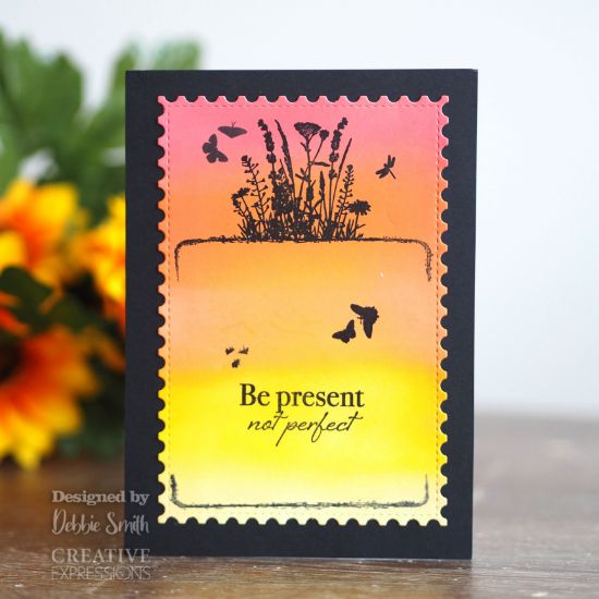 Picture of Creative Expressions Designer Boutique A6 Clear Stamp Eternal Poppies