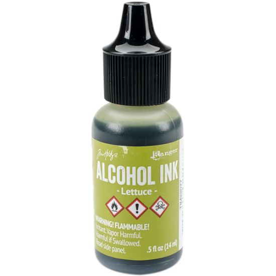 Picture of Tim Holtz Alcohol Ink .5oz Lettuce