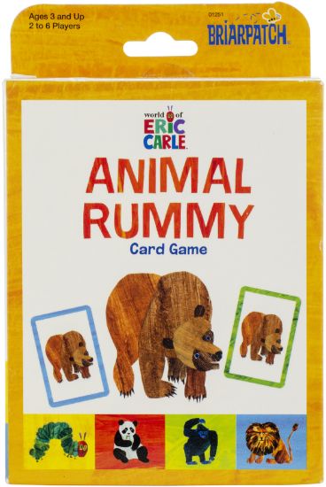 Picture of Eric Carle Animal Rummy Card Game 