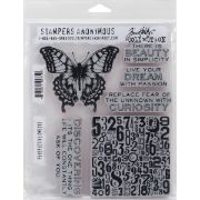 Picture of Tim Holtz Cling Stamps 7"X8.5" Perspective