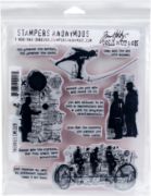 Picture of Tim Holtz Cling Stamps 7"X8.5" Theories