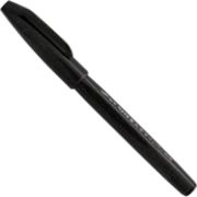 Picture of Pentel Arts Sign Pen With Brush Tip Black