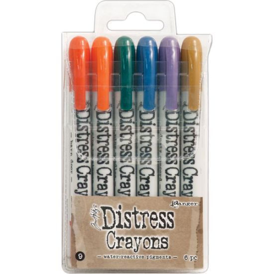 Picture of Tim Holtz Distress Crayon Set Set #9