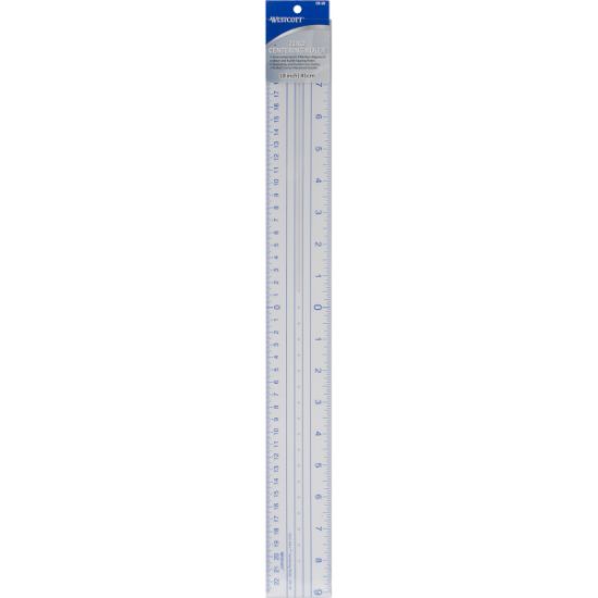 Picture of Plastic Ruler 18" Zero Centering