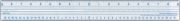 Picture of Plastic Ruler 18" Zero Centering