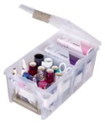 Picture of ArtBin Super Satchel Double Deep Accessory Tray 6.5"X6.5"X3"