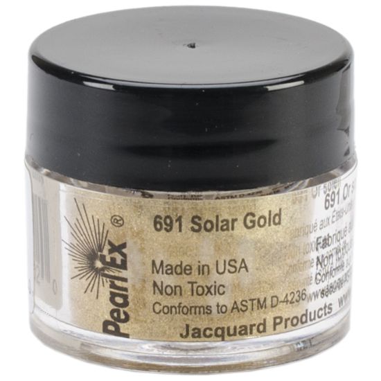 Picture of Jacquard Pearl Ex Powdered Pigment 3g Solar Gold