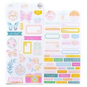 Picture of PinkFresh Cardstock Stickers-Happy Heart