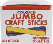 Picture of Jumbo Craft Sticks 300/Pkg Colored