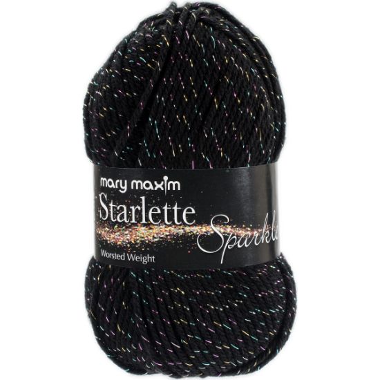 Picture of Starlette Sparkle Yarn Black