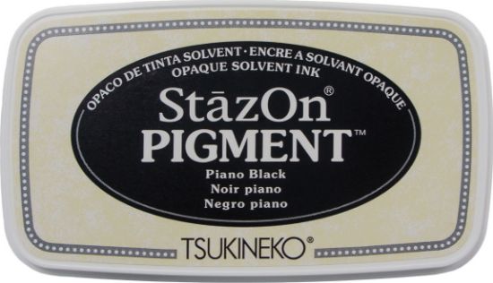 Picture of StazOn Pigment Ink Pad Piano Black