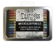 Picture of Tim Holtz Distress Watercolor Pencils 12/Pkg-Set 3