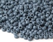 Picture of Pony Beads 6mmx9mm 720/Pkg Opaque Gray