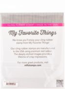 Picture of My Favorite Things Background Cling Rubber Stamp 5.75"X5.75" Abstract Triangle Background