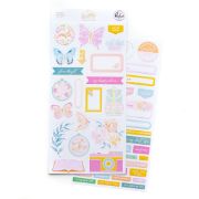 Picture of PinkFresh Cardstock Stickers-Happy Heart
