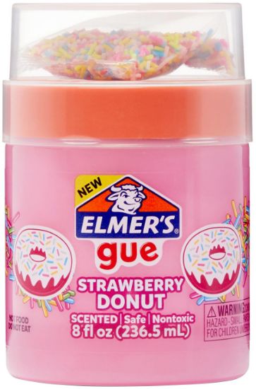 Picture of Elmer's Premade Slime W/Mix-ins Strawberry Donut