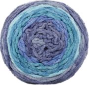 Picture of Bernat Blanket Ombre Yarn Shade Blue Ombre