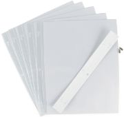 Picture of Pioneer Universal Top-Loading Page Protectors 5/Pkg 8.5"X11" (W/White Inserts)