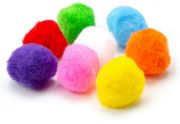 Picture of Pom-Poms 2" 8/Pkg Multi-Colored
