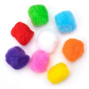 Picture of Pom-Poms 2" 8/Pkg Multi-Colored