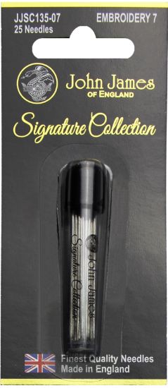Picture of John James Signature Collection Embroidery Needles Size 7 25/Pkg