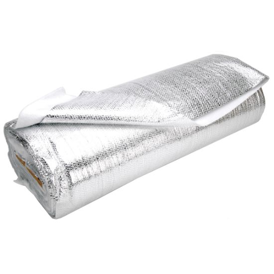 Picture of Poly-Therm Heat Reflective Fleece Silver 62"X10yd FOB: MI