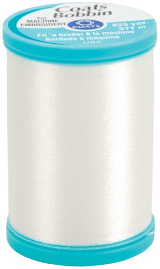 Picture of Polyester Bobbin Thread 625yd White