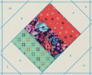 Picture of June Tailor Quilt As You Go 2.5" Strip Mug Mats 3/Pkg Finished Size 8.5"X10.5"