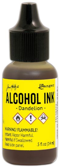 Picture of Tim Holtz Alcohol Ink .5oz Dandelion