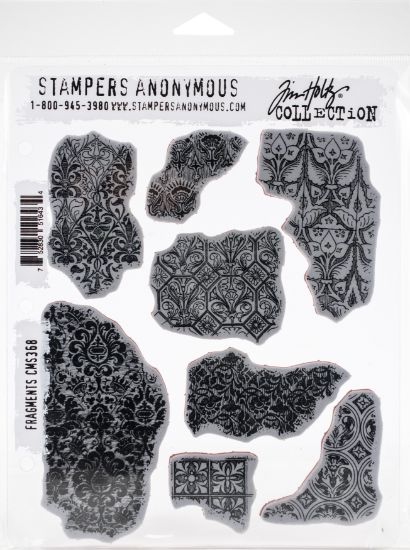 Picture of Tim Holtz Cling Stamps 7"X8.5" Fragments