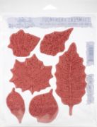 Picture of Tim Holtz Cling Stamps 7"X8.5" Pressed Foliage