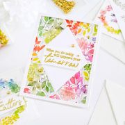 Picture of Pinkfresh Studio Washi Tape 4"X11yd-Rainbow Floral