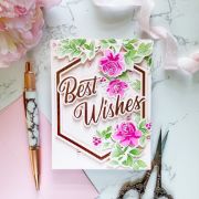 Picture of Pinkfresh Studio Washi Tape 4"X11yd-Rainbow Floral