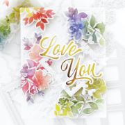 Picture of Pinkfresh Studio Washi Tape 4"X11yd-Rainbow Floral