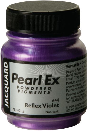 Picture of Jacquard Pearl Ex Powdered Pigment .75oz Reflex Violet