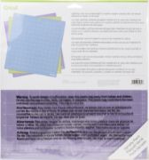 Picture of Cricut Adhesive Back Cutting Mats 12"X12" 3/Pkg Green, Blue & Purple