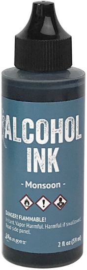 Picture of Tim Holtz Alcohol Ink 2oz Monsoon