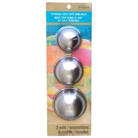 Picture of Life Of The Party Stainless Steel Bath Bomb Molds