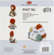Picture of Creative Expressions Knitty Critters Pocket Pal Crochet Kit Lucas Lion