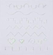 Picture of Creative Impressions Embroidery Shape Template Set  5/Pkg