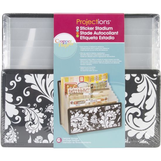 Picture of Cropper Hopper Projections Expandable Sticker Stadium 13.375"X11.25", Expands To 8"