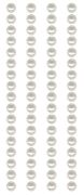Picture of Crystal Stickers Pearls 5mm Round 68/Pkg Natural