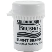 Picture of Brusho Crystal Colour 15g Burnt Sienna