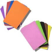 Picture of Sticky Back Foam Sheets Value Pack 6"X9" 40/Pkg Assorted