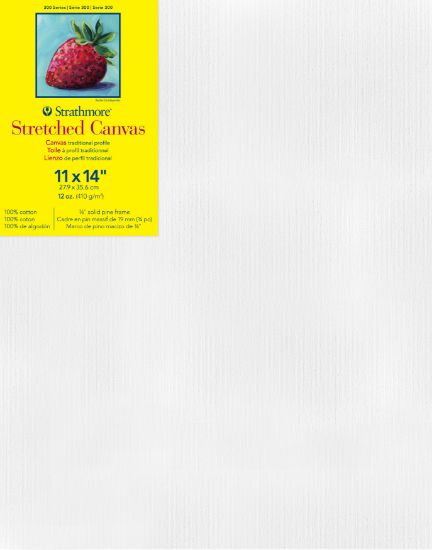 Picture of Strathmore 300 Series Traditional Stretch Canvas-11"X14"