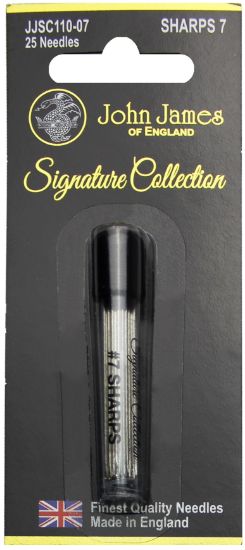 Picture of John James Signature Collection Sharps Needles Size 7 25/Pkg